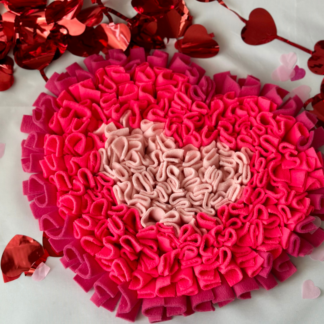 mata węchowa dla psa w kształcie serca