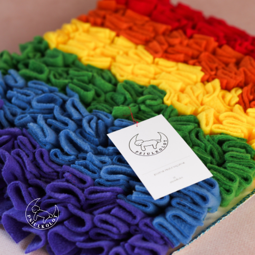 Ręcznie szyta mata węchowa Psiulkolot