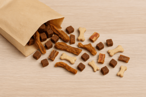 paczka smaczków dla psa