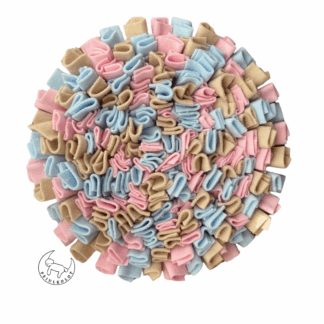 pastelowa mata węchowa dla psa