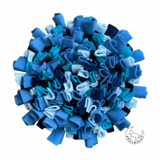 mata węchowa dla psa w kolorze niebieskim