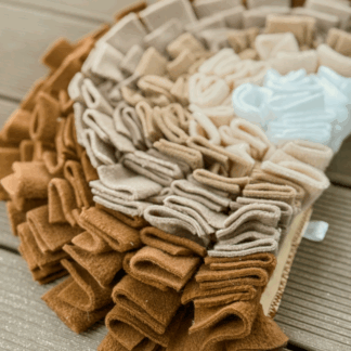 Mata węchowa dla psa TĘCZA CAPPUCCINO