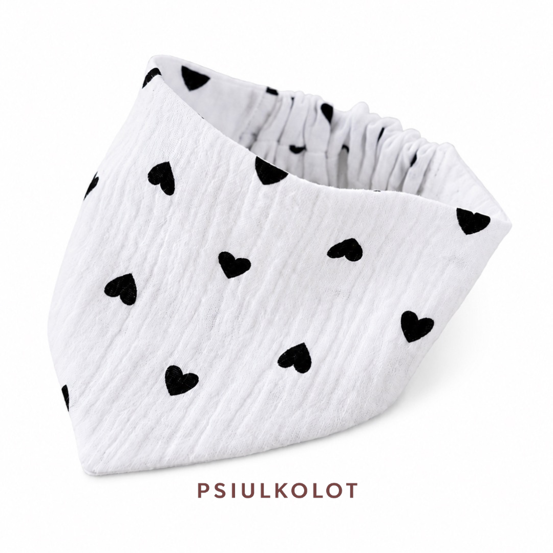 muślinowa scrunchie bandana dla psa | apaszka