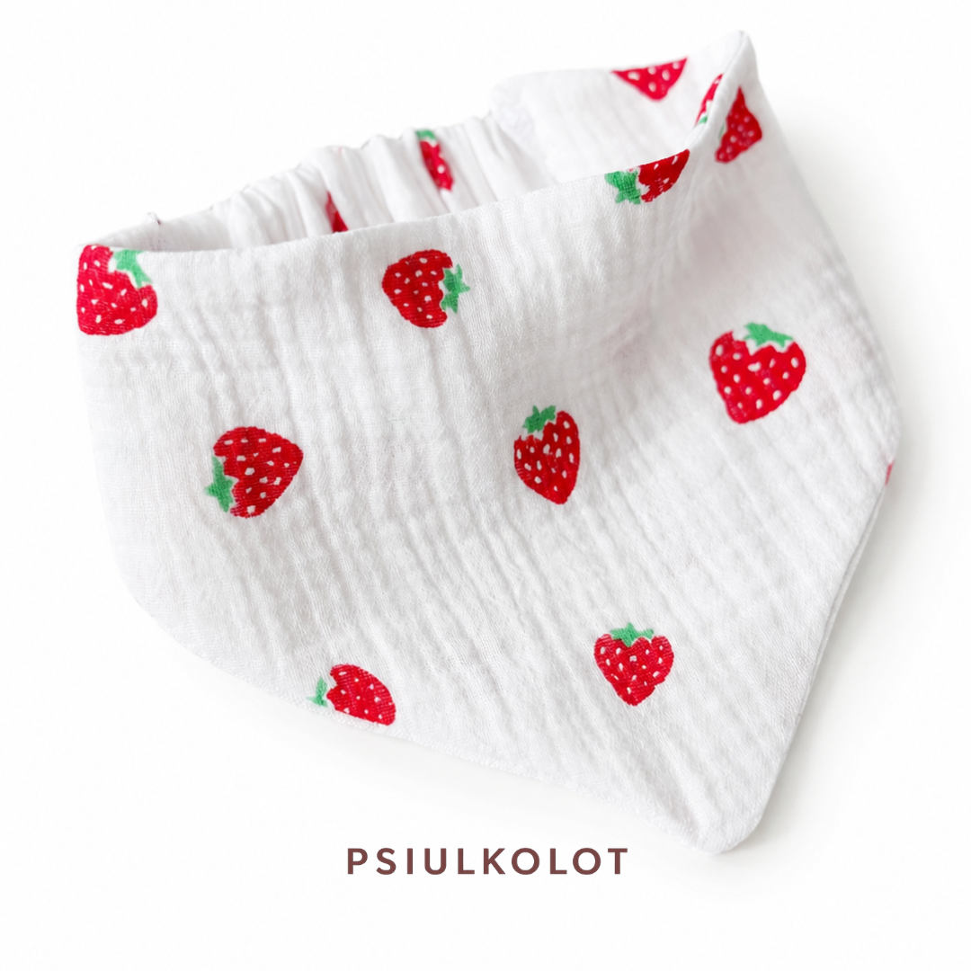 muślinowa scrunchie bandana dla psa | apaszka