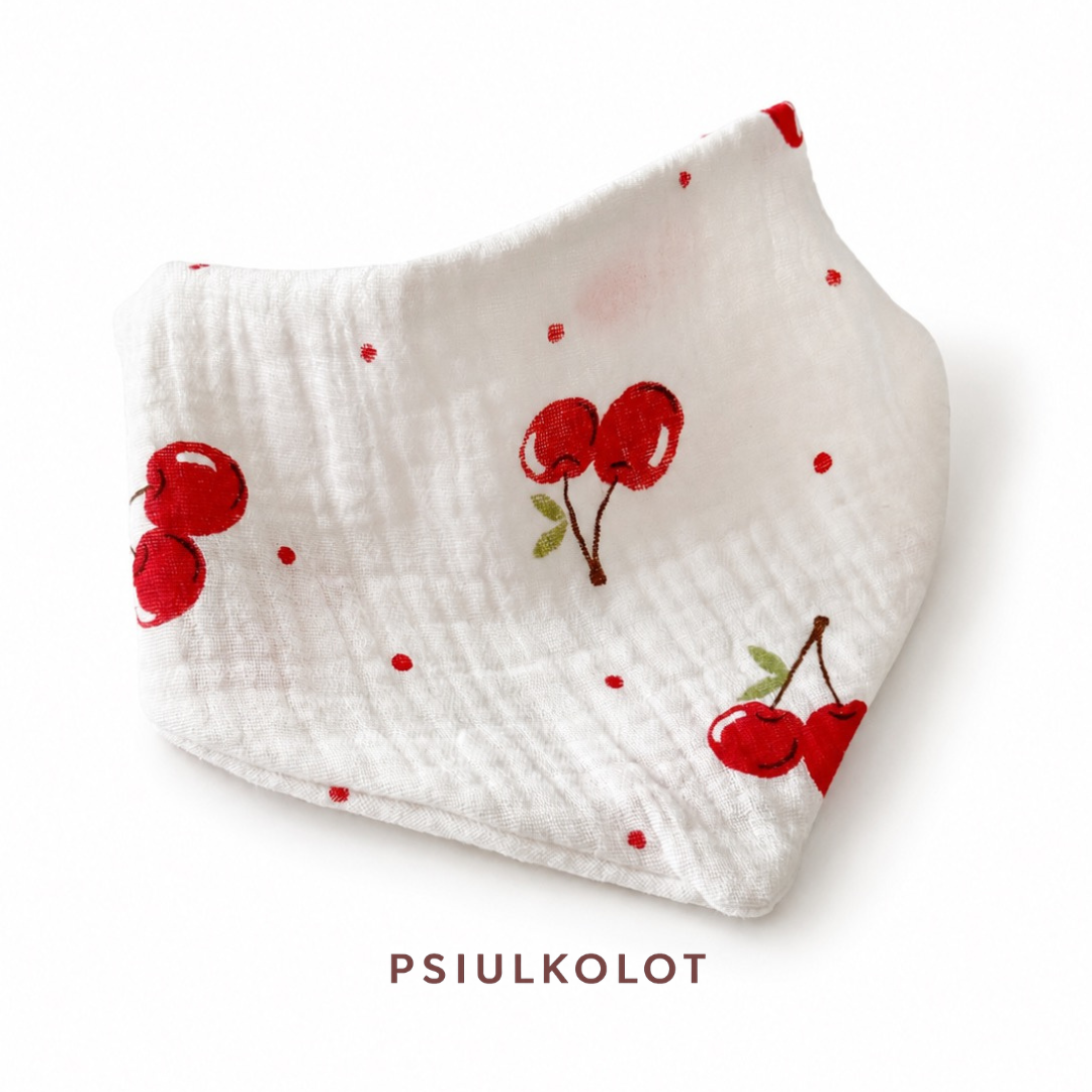 muślinowa scrunchie bandana dla psa | apaszka